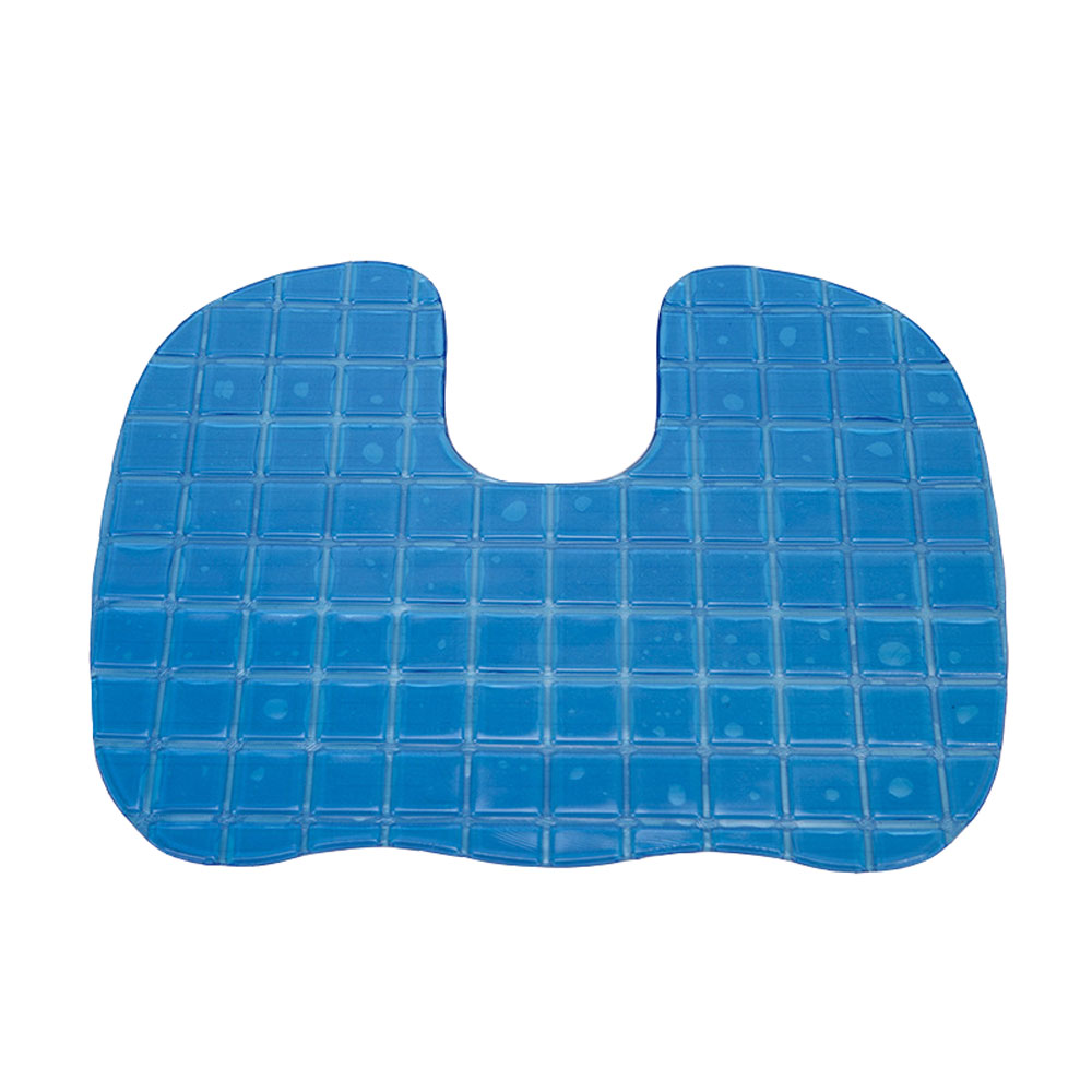 Grapelet Motorcycle Air Seat Cushion - Hand Press Inflatable, Pressure Relief For Long Rides, No Pump Needed